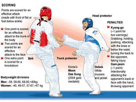 The Rules of Taekwondo .
